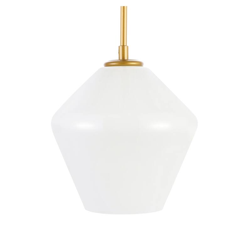 Gerald 1-Light Glass Pendant