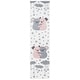 preview thumbnail 12 of 50, SAFAVIEH Carousel Kids Iana Koala Hug Rug 2' x 8' Runner - Ivory/Pink - Runner
