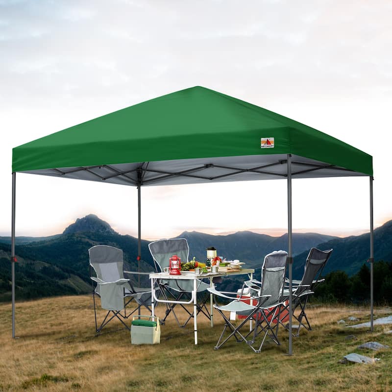 ABCCANOPY Durable Easy Pop up Canopy Tent Outdoor canopy tent - 10ftx10ft - Forest Green