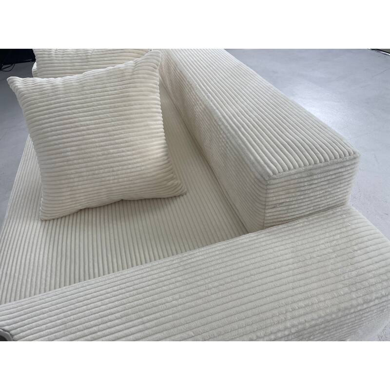 Convertible Sofa Bed, 76" Boneless Loveseat Couch 2 in 1 Foldable Floor Sofa Couch with 2 Cup Holders, Folding Sleeper Chair