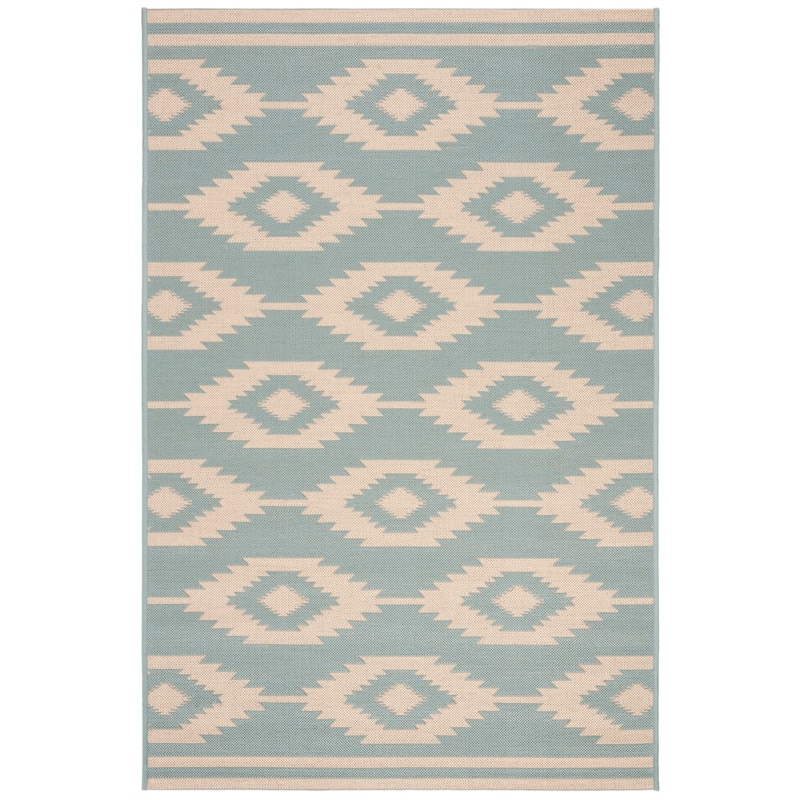 SAFAVIEH Linden Seda Indoor/ Outdoor Waterproof Patio Backyard Rug