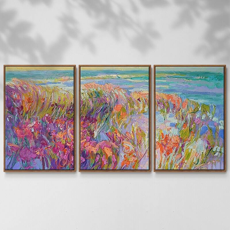 Summer Sanctuary - Multi Piece Framed Canvas