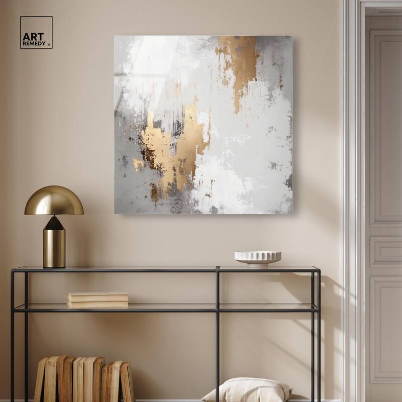 Ghostly Glimmer I Acrylic by Art Remedy, Ready to Hang