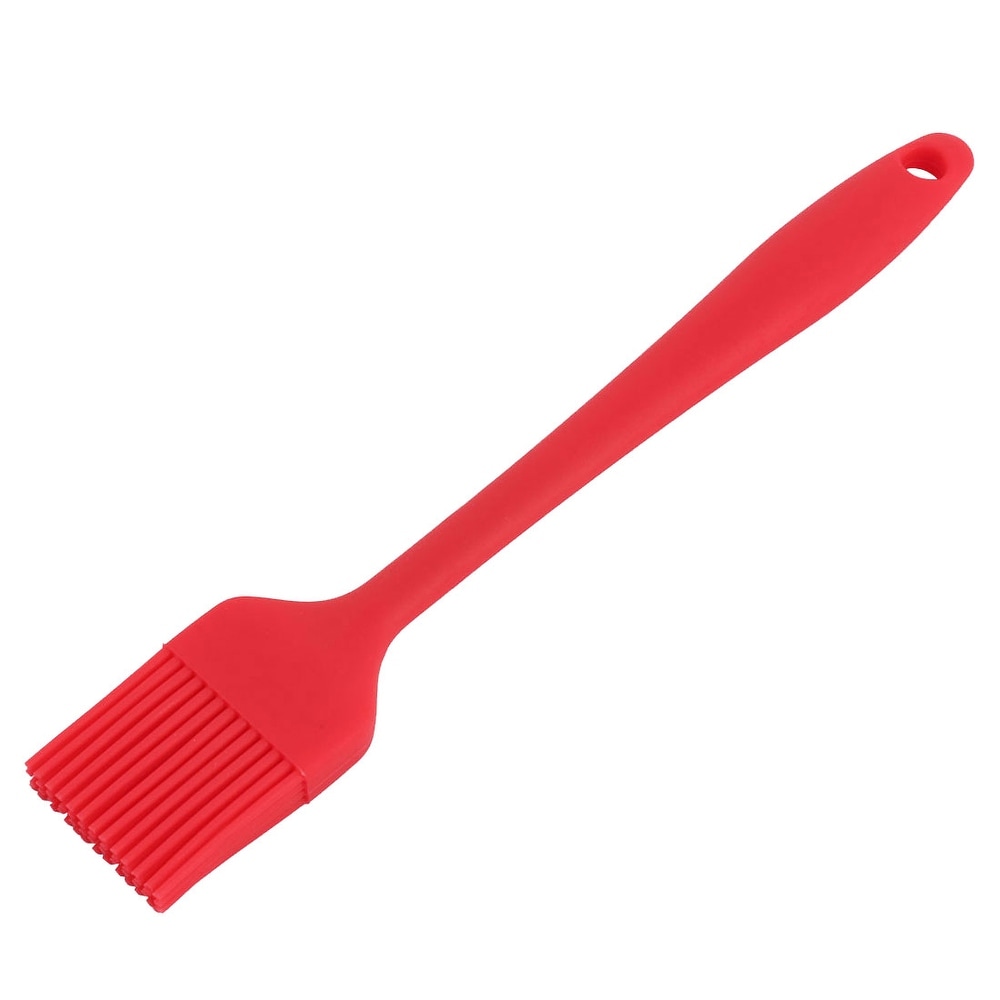 Home Kitchenware Silicone Cooking Tool Baster Turkey Barbecue Pastry Brush Red 