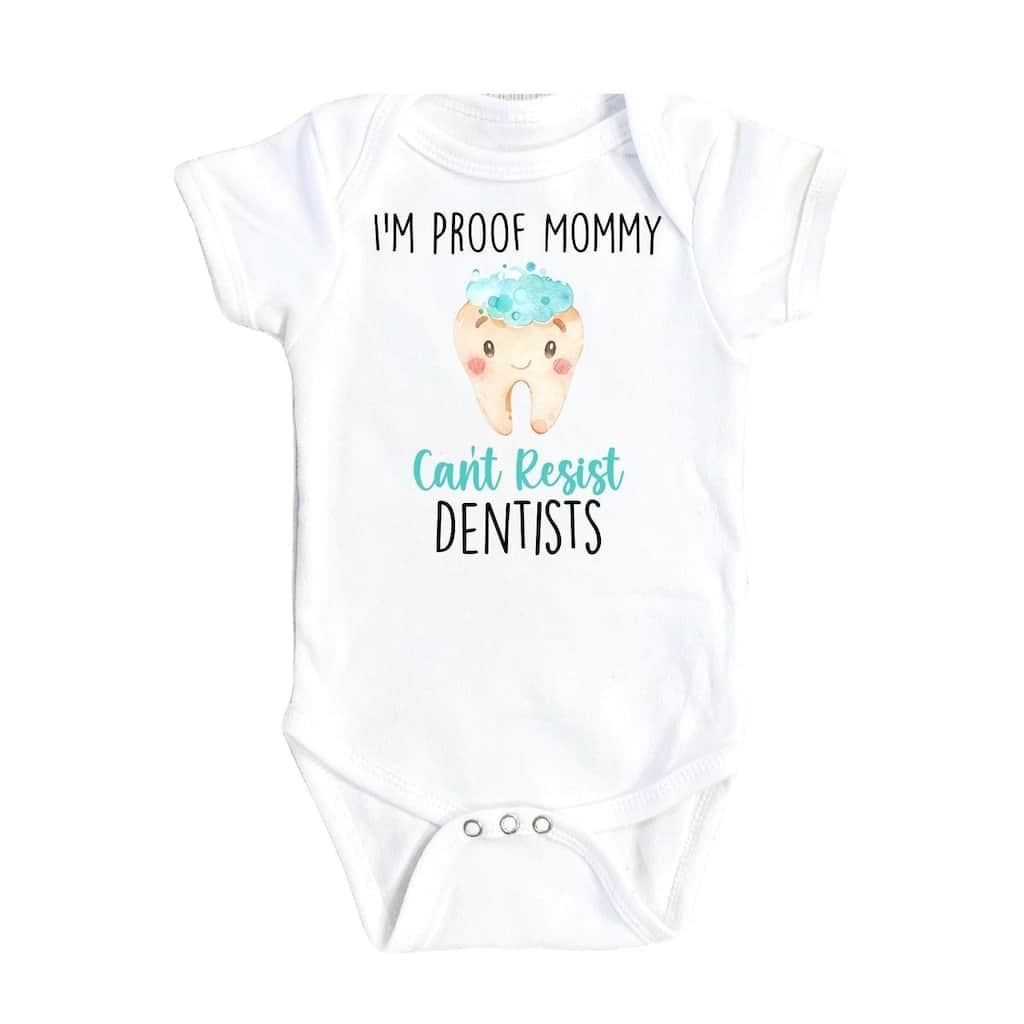 Dental - Baby Boy Girl Clothes Infant Bodysuit Funny Cute Newborn 6
