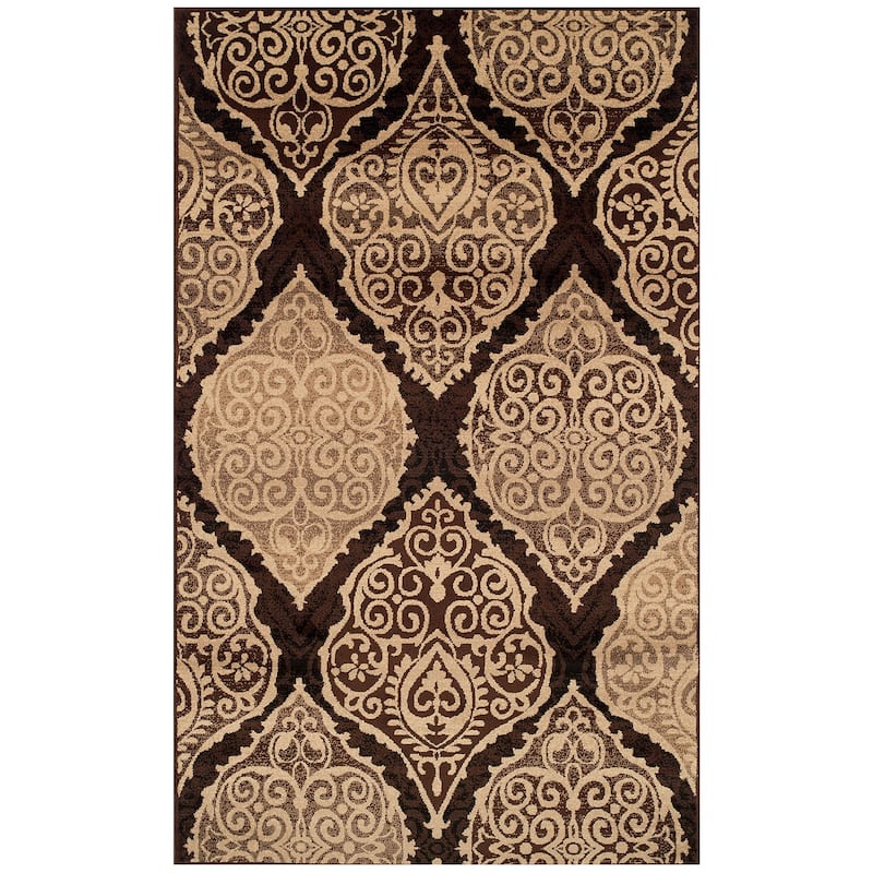 Superior Amherst Traditional Oriental Medallion Area Rug Collection