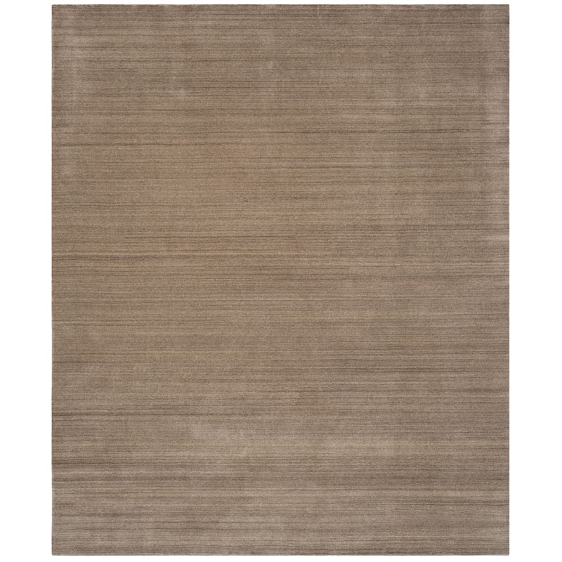 SAFAVIEH Handmade Himalaya Jessika Modern Wool Rug - 8' x 10' - Taupe - Rectangle