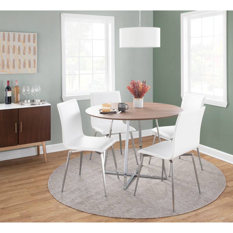 Strick & Bolton Tyra Upholstered Chair with Swivel - Set of 2