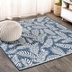 preview thumbnail 101 of 211, JONATHAN Y Galon Palm Frond Indoor/Outdoor Area Rug