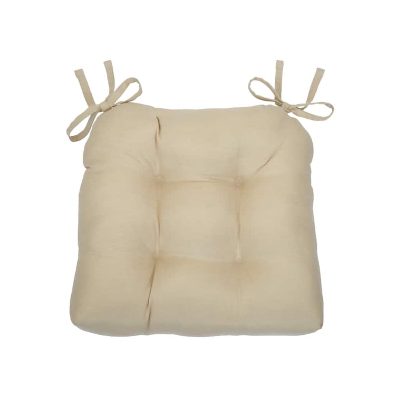 Chase Tufted Chair Seat Cushions - Set of Two