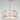 Penni Chrome 3-Light Geometric Metal/Fabric/Crystal Drum Shade Chandelier