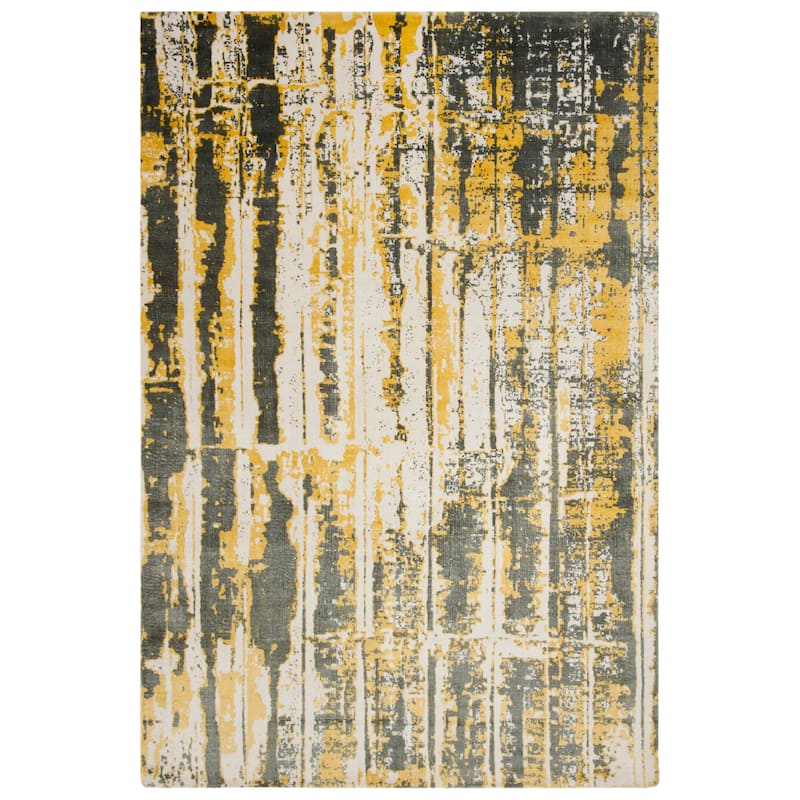 SAFAVIEH Handmade Mirage Ytje Modern Abstract Viscose Rug