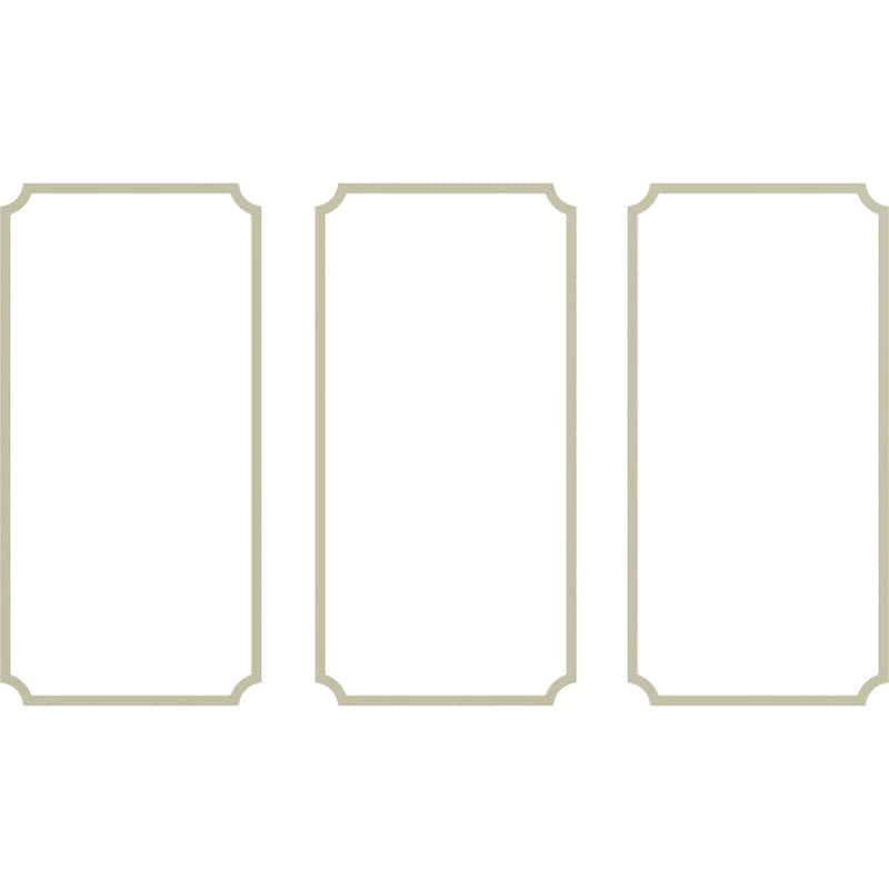 Large Classic Panel Moulding Kit