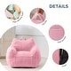 preview thumbnail 28 of 88, Children's Bean Bag Chair,Corduroy Bean Bag Sofa with Armrests
