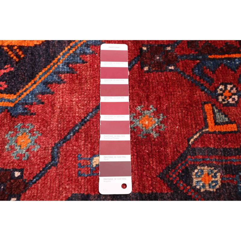 ECARPETGALLERY Hand-knotted Anadol Red Wool Rug - 3'11 x 7'3