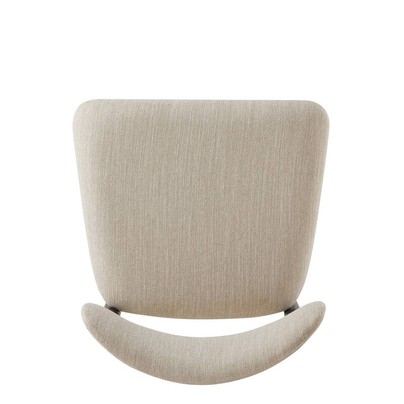Christopher Knight Home - Livia Armless Bar Stool Set of 2 - Modern Fabric Upholstery with Sleek Black and Gold Metal Frame