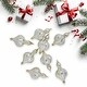 preview thumbnail 2 of 3, 8-Count Champagne Shatterproof Finial Christmas Ornaments, 4.75"
