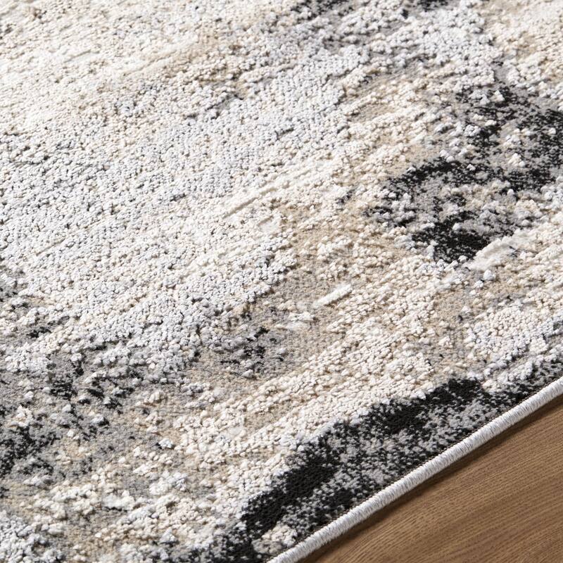 Livabliss Siyah Modern & Contemporary Area Rug