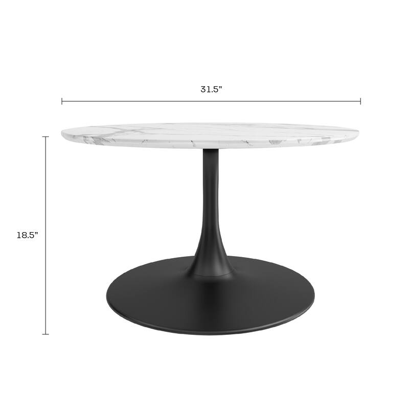 Kurv Café Lux 31.5 in Coffee Table