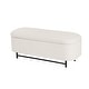 preview thumbnail 27 of 44, HomePop Ellipse Modern Storage Bench with Metal Legs