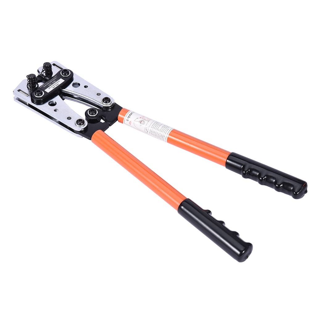 Large Wire Terminal Crimping Tool 6-50mm² Cable Lug Crimper Cu/Al Terminal Plier