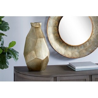 Beautiful view of Geometric Metallic Vases