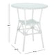 preview thumbnail 10 of 46, SAFAVIEH Outdoor Patio Furniture California Bistro Table (Fully Assembled) (Table Only)