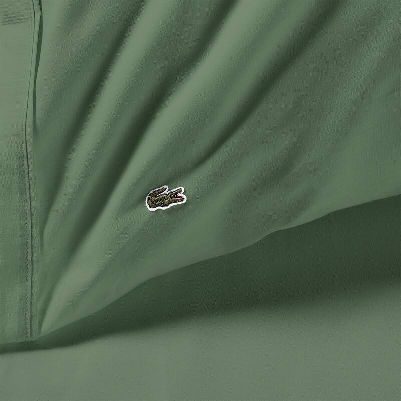 Lacoste Percale Cotton 2-Piece Pillowcase Set