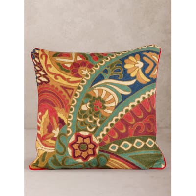 Sofia Throw Pillow Cover, 20"x20"