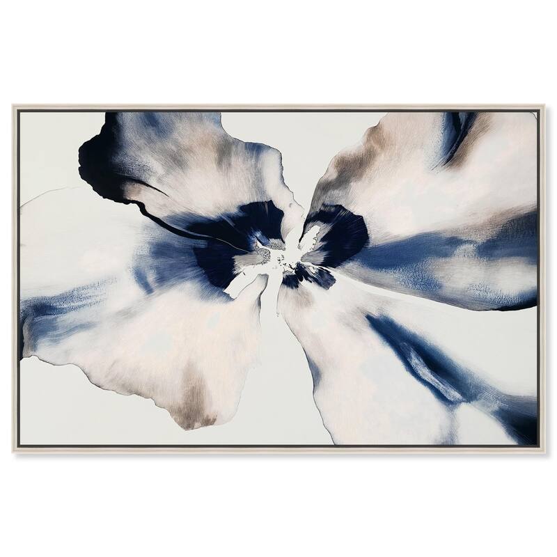 Ephemeral Beauty Canvas by Art Remedy - Silver - 45" x 30"