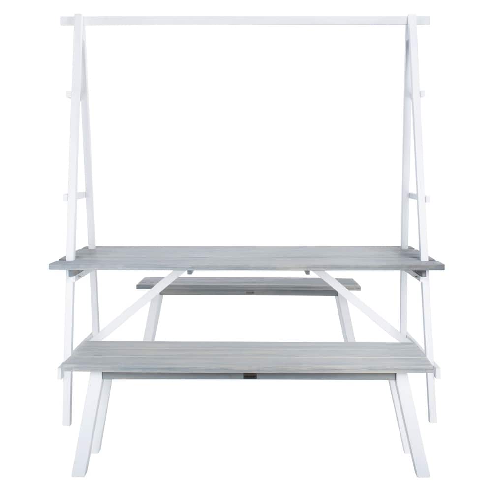 SAFAVIEH Outdoor Marlen 3-Piece Dining Set - 29Wx59Dx74H