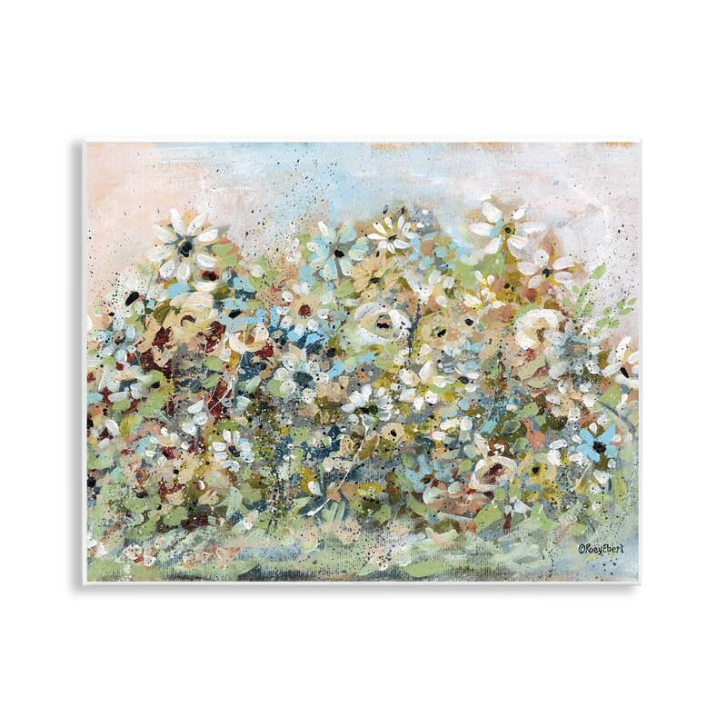 Stupell Bold Garden Blooms Wall Plaque Art Design By Roy Ebert - 14 x 11