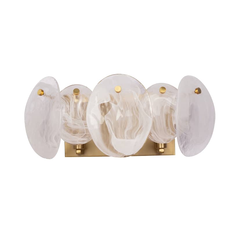 Artcraft Lily Bathroom Vanity - Brushed Brass Finish