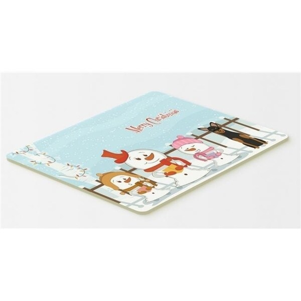 Carolines Treasures BB2359CMT Merry Christmas Carolers Manchester Terrier Kitchen or Bath Mat 20 x 30