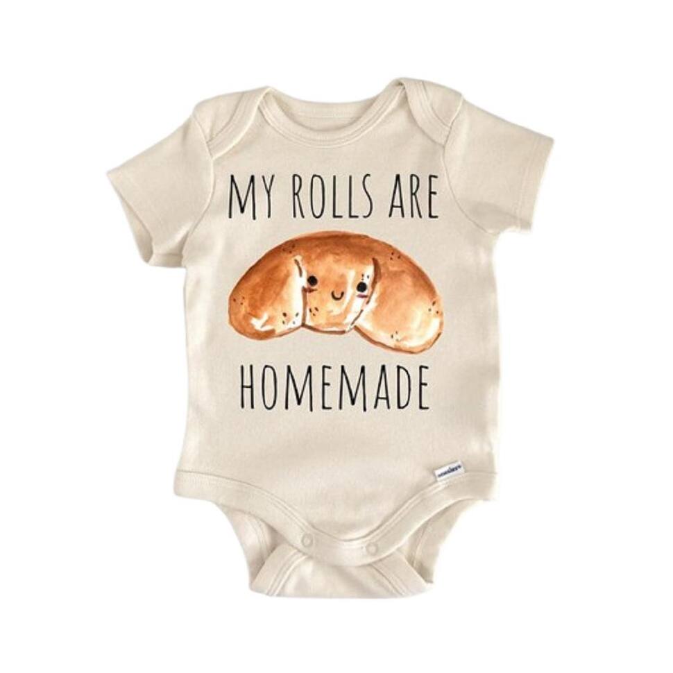 Bread Baking Loaf Baker Foodie - Baby Boy Girl Clothes Infant Bodysuit Funny Cute