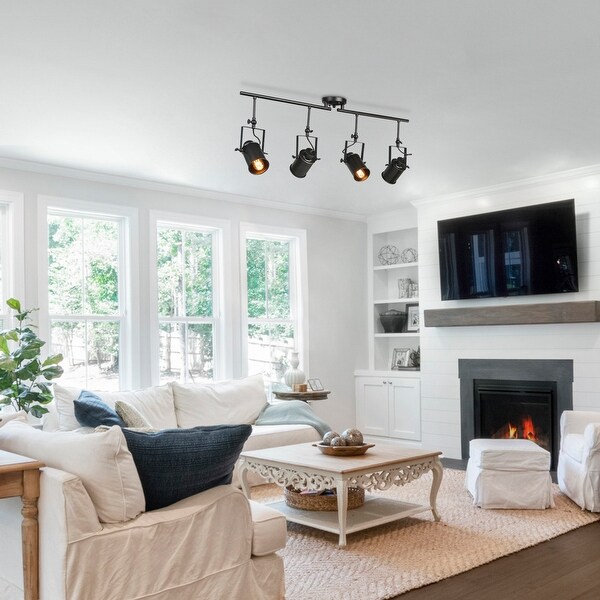 Ceiling track lighting living room on sale