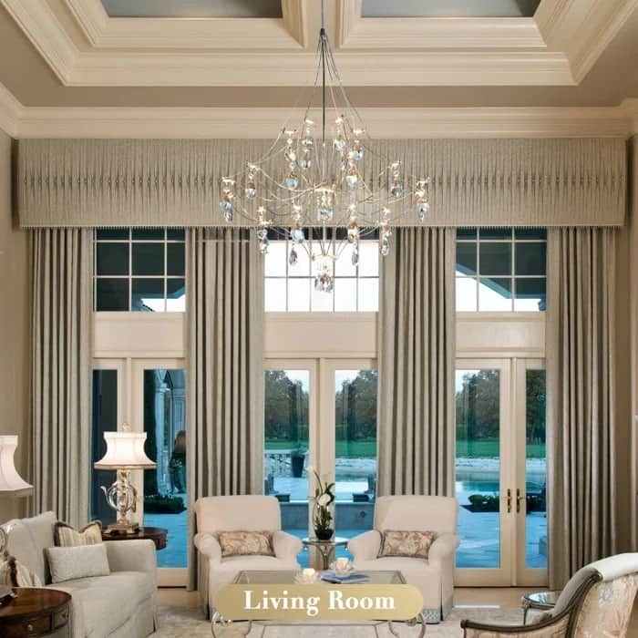 KAYLA Modern Crystal Chandelier - Luxury LED Pendant Ceiling Light