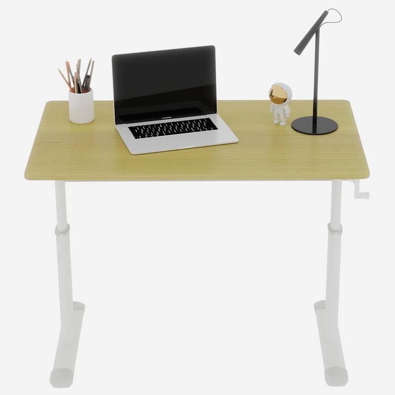 GDFStudio - 39.37"W Ergonomic Adjustable Computer Desk