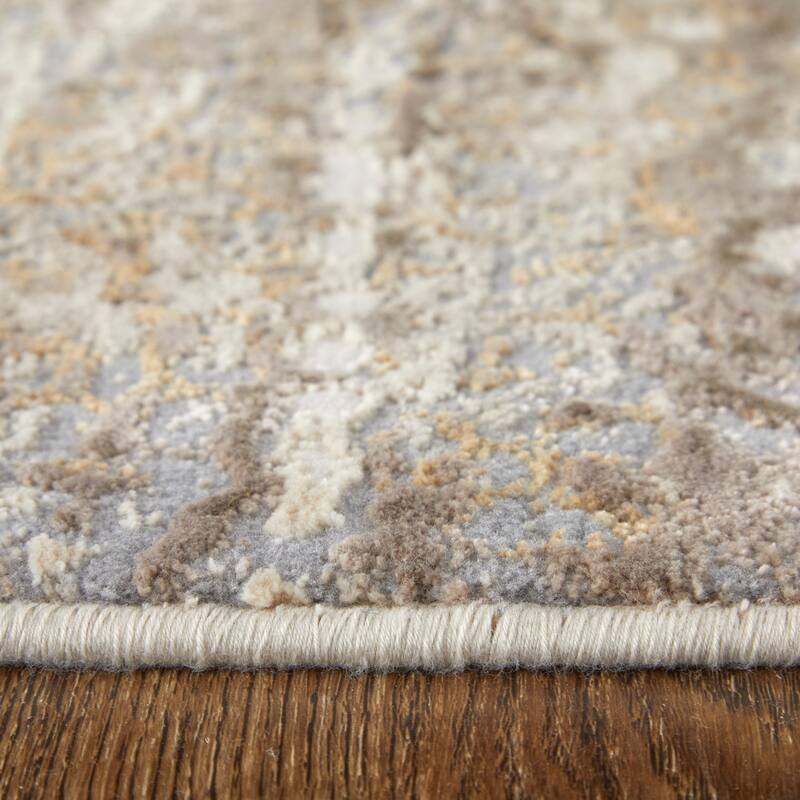 Grand Bazaar Frida Machine Made Abstract Transitional Area Rug