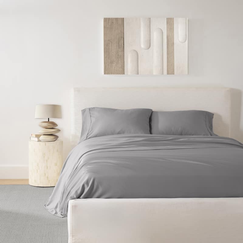 Jennifer Adams Lux Enzyme-Washed Triple-Brushed Signature Soft Sheet Set