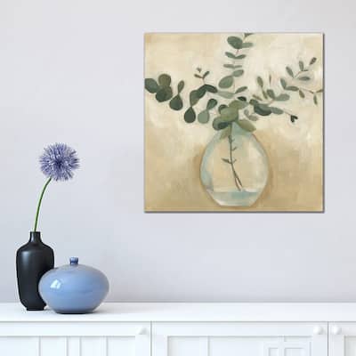 iCanvas "Greenery Still Life III" by Emma Scarvey Canvas Print