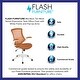 preview thumbnail 87 of 150, Mid-Back Mesh Swivel Ergonomic Task Office Chair with Flip-Up Arms