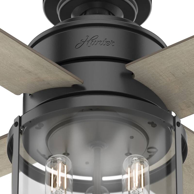 Hunter 52" Astwood Ceiling Fan with LED Light and Pull Chain - Transitional, Modern Farmhouse - Exclusive Surespeed Guarantee!