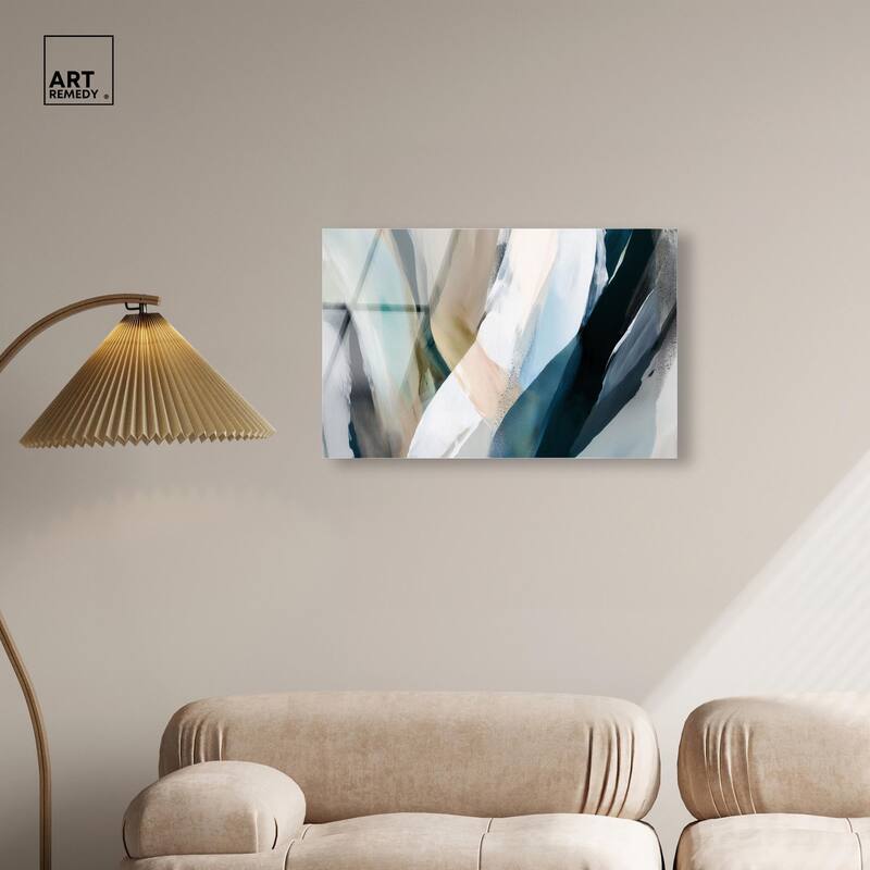 Sweeping Forms II Acrylic by Art Remedy, Ready to Hang