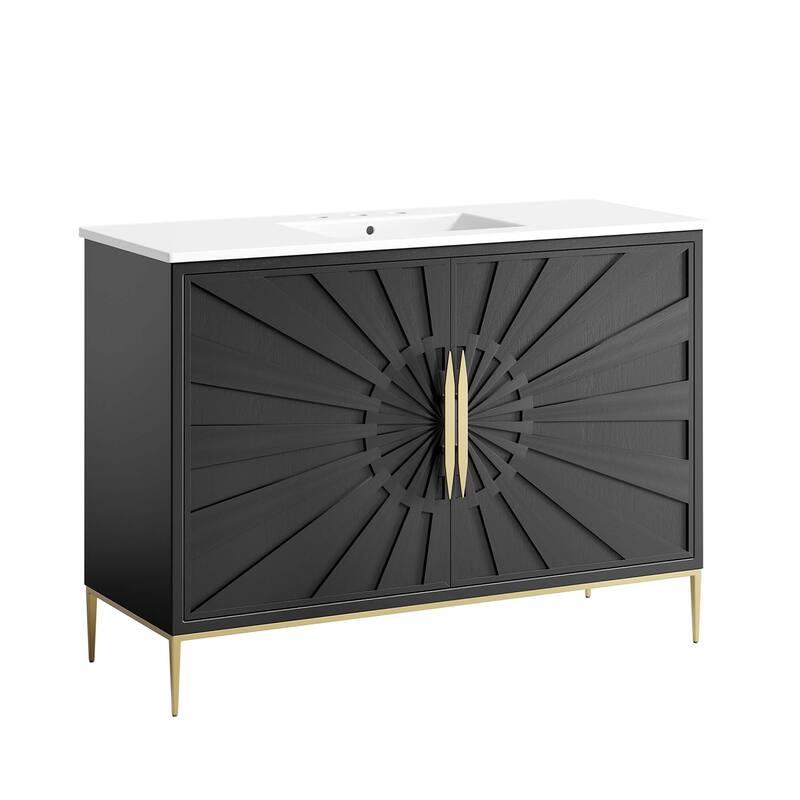 Awaken 48" Bathroom Vanity - Black