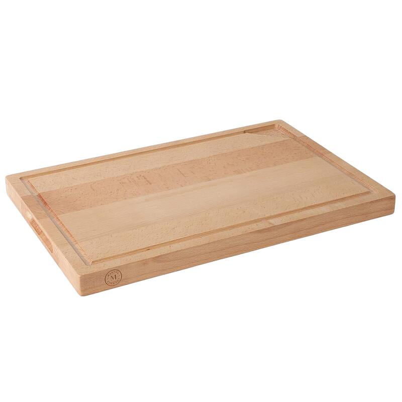 Ledbury 18 x 12 Inch Beech Wood Cutting Board with Juice Groove