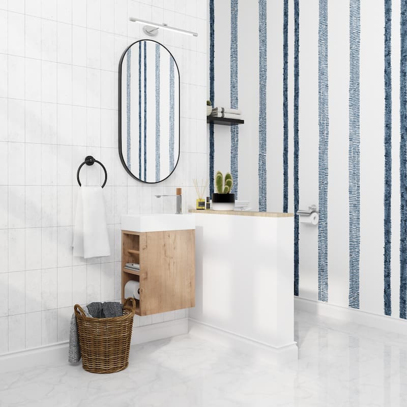 BNK 16/18 Inch Single Sink Bathroom Vanity with Soft Close Door