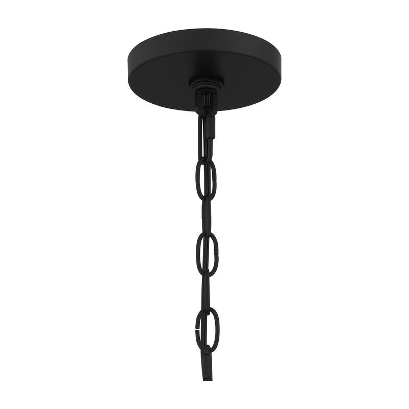 Prescott 3-Light Matte Black Chandelier
