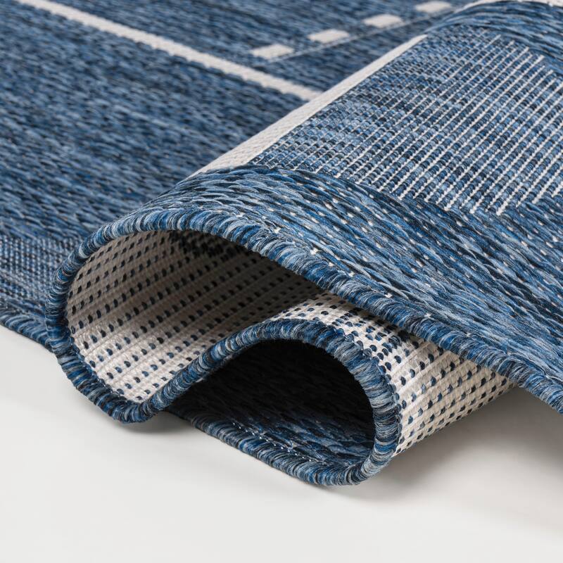 JONATHAN Y Rayna Modern Geometric Organic Shapes Indoor/Outdoor Area Rug