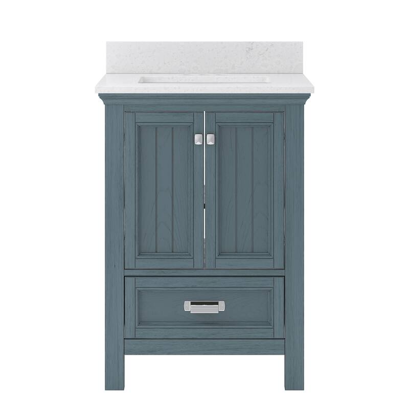 CRAFT + MAIN BAVT2522D-QCV Brantley 24" Free Standing Single Basin - Harbor Blue